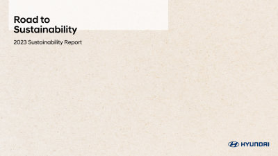 The Hyundai Motor Company 2023 Sustainability Report:
